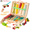 Montessori Wooden Toolbox