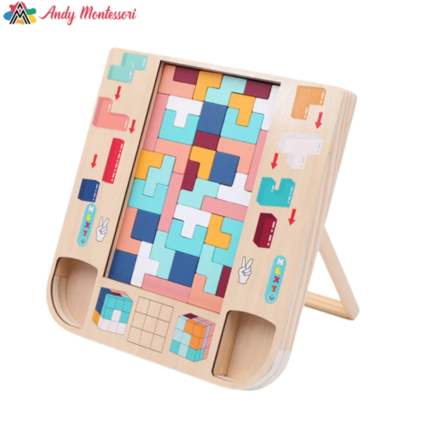 Montessori Wooden Tetris