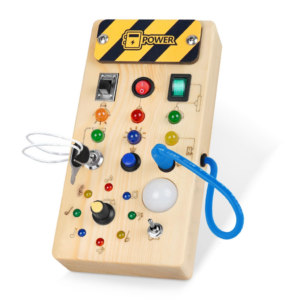 Montessori Wooden Switch Board